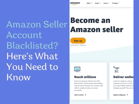 Amazon Seller Account Blacklisted