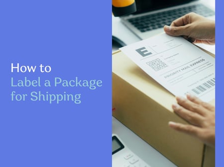 how to label a package for shipping