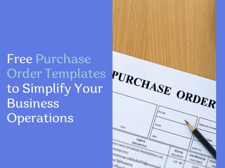 Purchase Order Templates